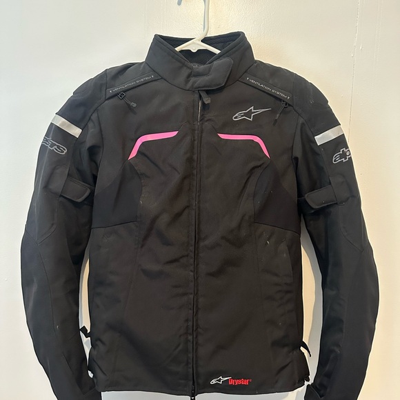 Alpinestars Jackets & Blazers - Alpinestars Women's Black and Pink Jacket